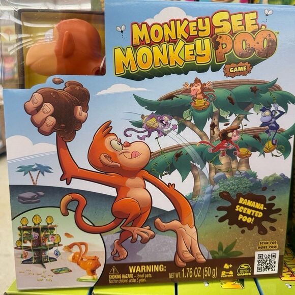 Monkey See Monkey Poo" game OLSTY - Picture 1 of 1